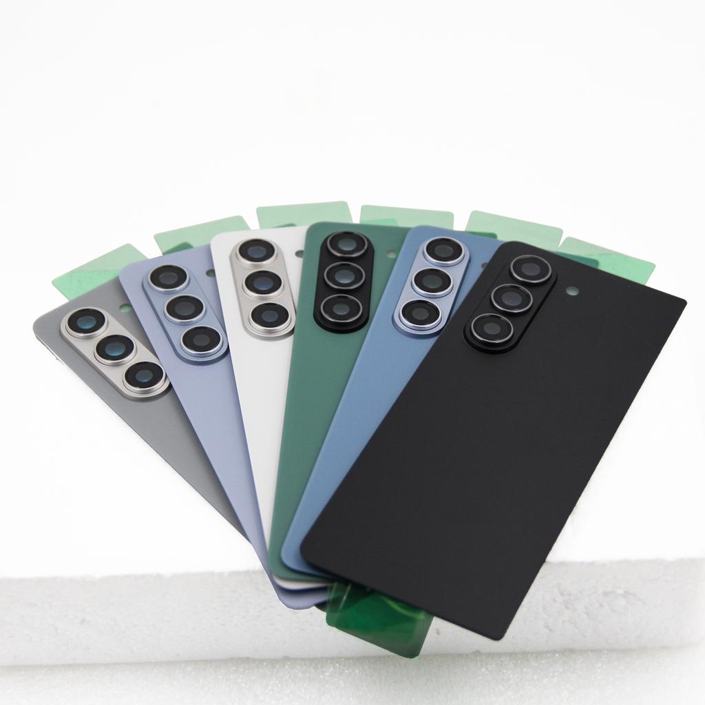 Per Samsung Z Fold5 Fold6 5G Cover Batteria in Vetro Pannello Alloggiamento Posteriore Parti Lente Fotocamera Per Z Fold 5 6 Cover Batteria