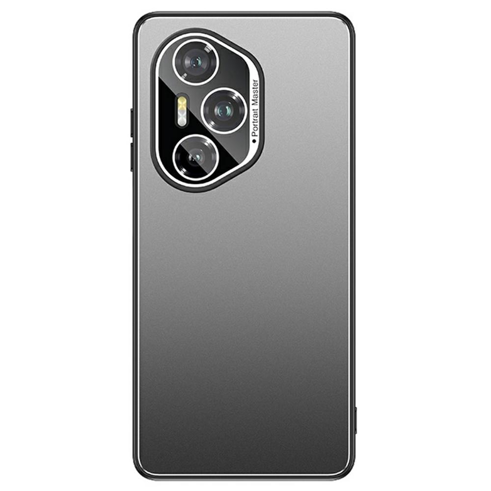 For Honor 400 Pro 5G (Global) Deksler PC+TPU Matt Bakside Telefondeksel med Linsefilm