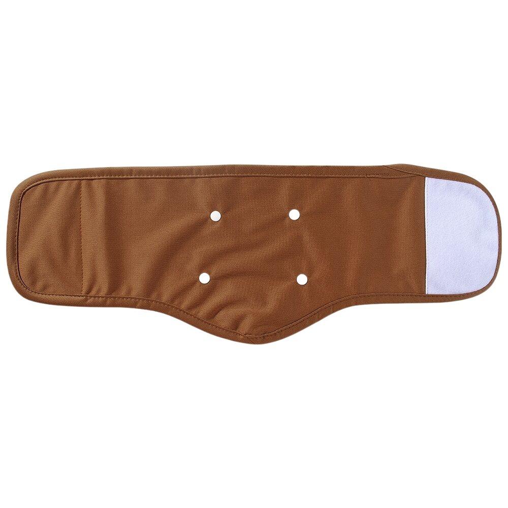 

Бандаж для живота, обертывание, нижнее белье для питомца, моющиеся гигиенические трусики для питомца, удобный подгузник для кобеля для собаки L коричневый