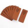 Knitting Leather Super Fiber Clothes Tags Handmade Labels Sewing Accessories Garment Labels
