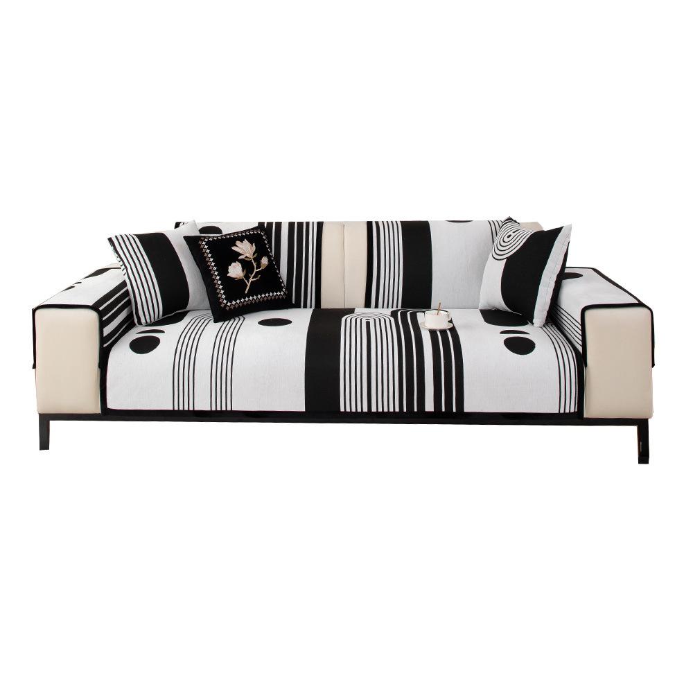 Chenille Sofa Cushions Four Seasons Anti-slip And Stain-Resistant Seat Pads Simple And Modern Leather Sofa Cover Cloth Cushion