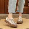 Retro Ugly Cute Thick Baseplate Shoes Women's Autumn New Soft Sole Versatile Casual Sports Women's Shoes
