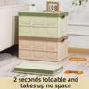 "Large Capacity Foldable Storage Box for Car, Furniture, Clothing, and Camping"