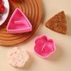 Onigiri Mould Japanese Bento Rice Mold Maker Kit Non Stick Rice Mould For Kid Lunch Kitchen Gadgets Portable Rice Ball Maker