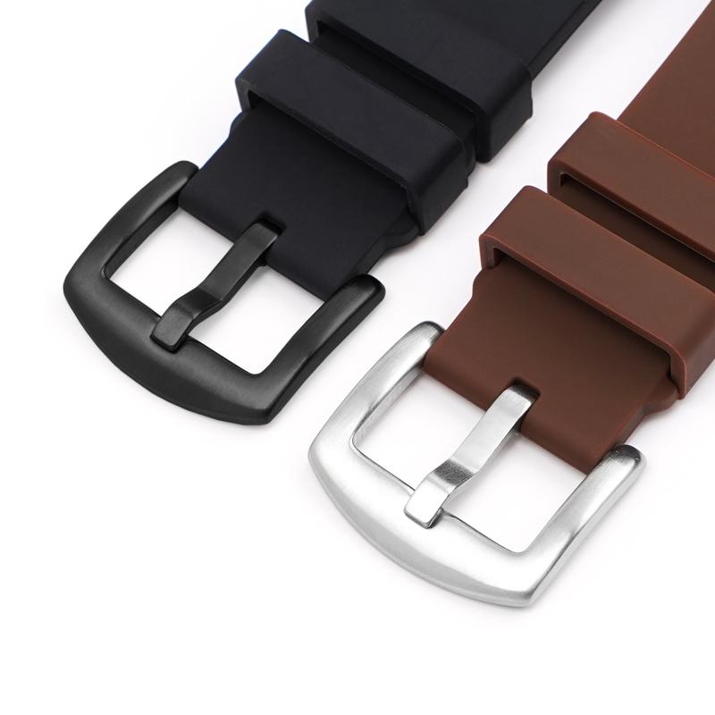 16mm Konvexní řemínek pro Casio g-shock GA110 DW-5610 DW-5600 DW-6900 DW-9052 GW-6900 GLS-8900 Náhradní řemínek Silikonový gumový pásek