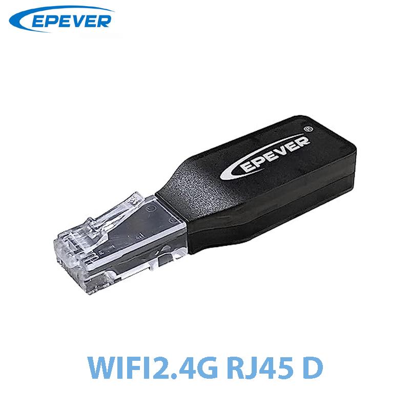 

EPEVER WiFi Adapter for MPPT Solar Charge Controller EPEVER WiFi2.4G RJ45 D Communication Monitoring by Mobile Phone App 1 Piece wifi2.4G