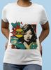 Rebel Pop Art Collage T-Shirt: Vintage Grunge Graphic Tee