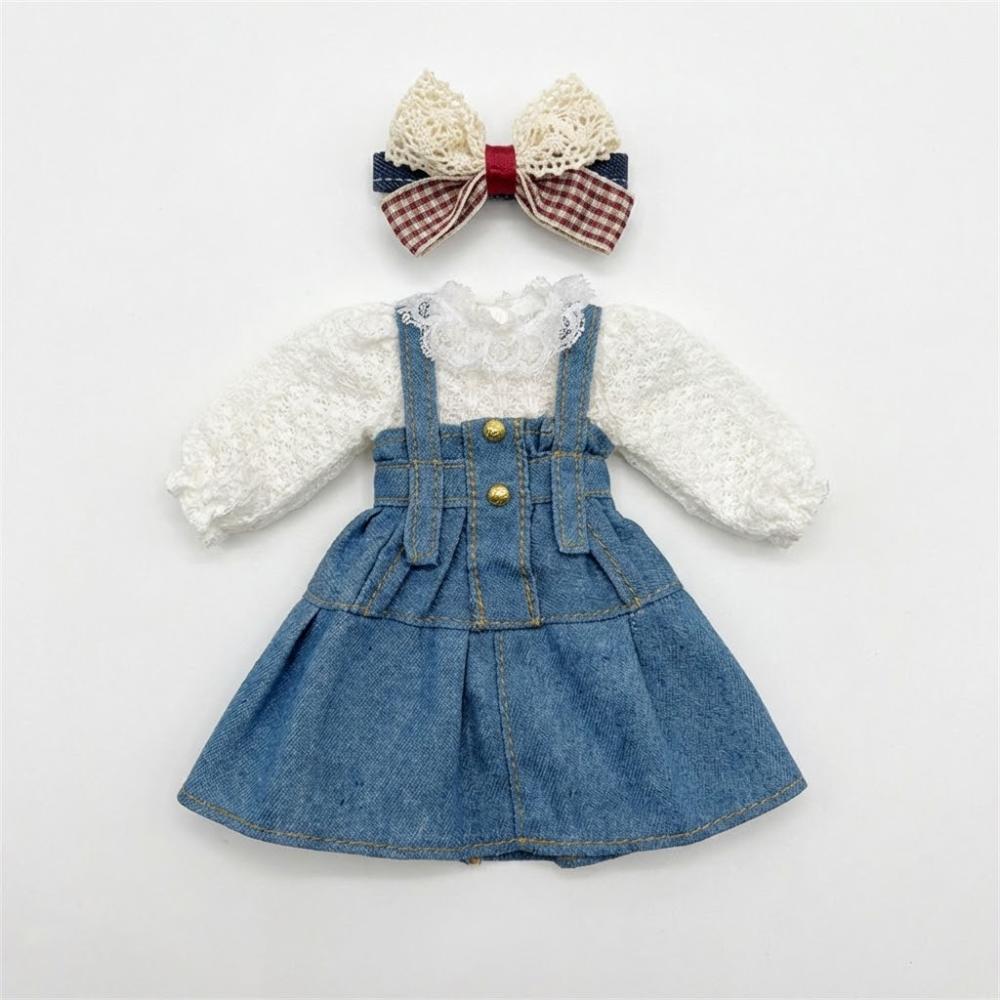 Fashion 1/6 BJD Doll Outfit Set Cute Girl Toy Gift Trendy Doll Dress  (No Dolls and Shoes)