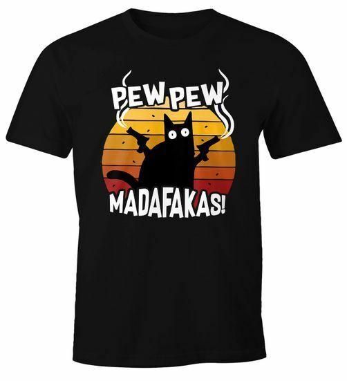 

Футболка унисекс Pew Pew Madafakas Cat Western Cat Meme Fun Saying Fun