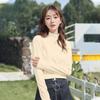 Premium Quality Womens Coffee Color Semi Turtle Neck Basic Top Autumn Winter Layering Staple