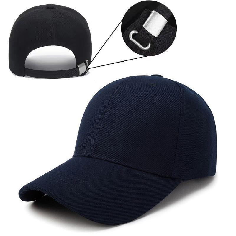 New Solid Color Unprinted Baseball Cap Men's Outdoor Fishing Korean Version Cap Women's Simple Trendy Shade Sun Protection Hat