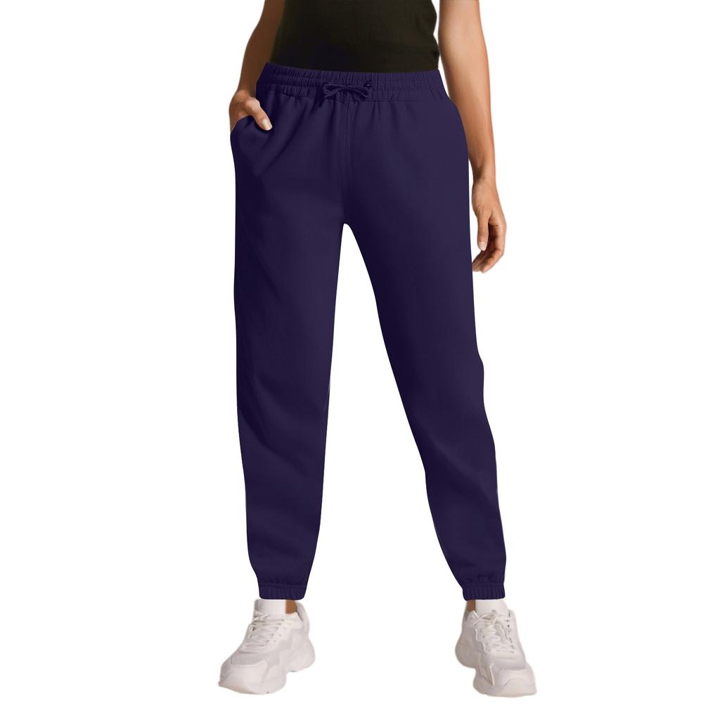 Cargo Sweatpants For Women Sport Solid Color Drawstring Pocket Casual Sweatpants Pants