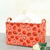 Großer Stoff-Aufbewahrungskorb mit Kordelzug, feuchtigkeitsbeständig, faltbar, Kleider- und Decken-Organizer-Box, Kordelzug, faltbarer Kleiderschrank, Aufräumtasche