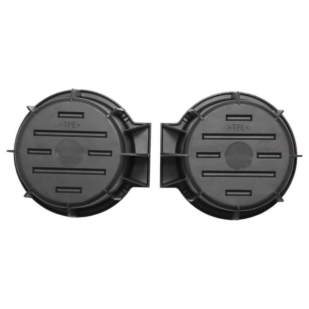 1 Pair Front Center Console Cup Holder Rubber Insert For 2009-2014 Ford F-150