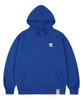 [Unisex] Small Cloud Bear Smile Hoodie_Cobalt Blue