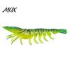 Glitter Shrimp Lure 9.5cm/4.8g TPE Soft Bionic Bait, Realistic Lure, Simulation Fishing Lures Prawn Swim Bait for Freshwater Saltwater Trout