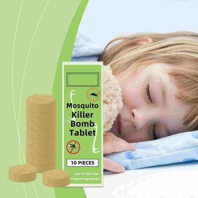 Insect  Aromatherapy Tablets 10 Mosquito Tablets, Natural Wood Pulp And Plant Extracts Effectively Repel Safe