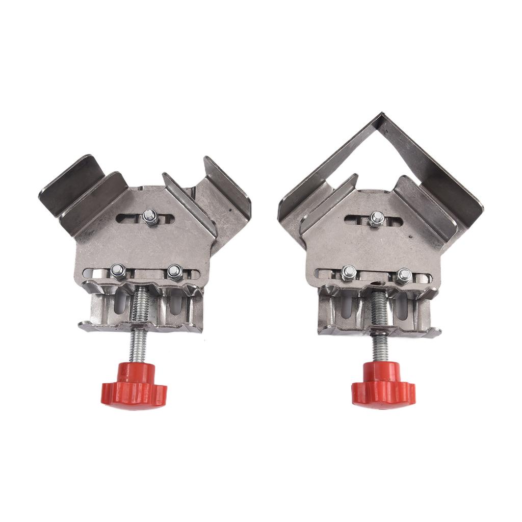 Corner Clamp T Shaped Clamping Tools Compact Steel Corner Clamp Woodworking Solid Handle Hand Fatigue Doweling
