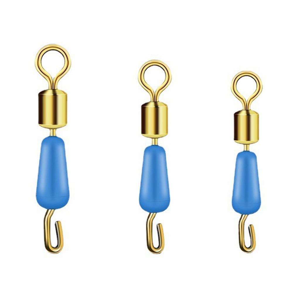 High Strength Fishing Swivels and Snap Swivels Heavy Duty Ball Bearing Swivel with Welded Rings for Saltwater Fishing