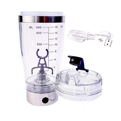 USB Rechargeable Electric Mixing Cup Portable Protein Powder Shaker Bottle Mixer Bottle Protein Shaker Protein Cup Shaker