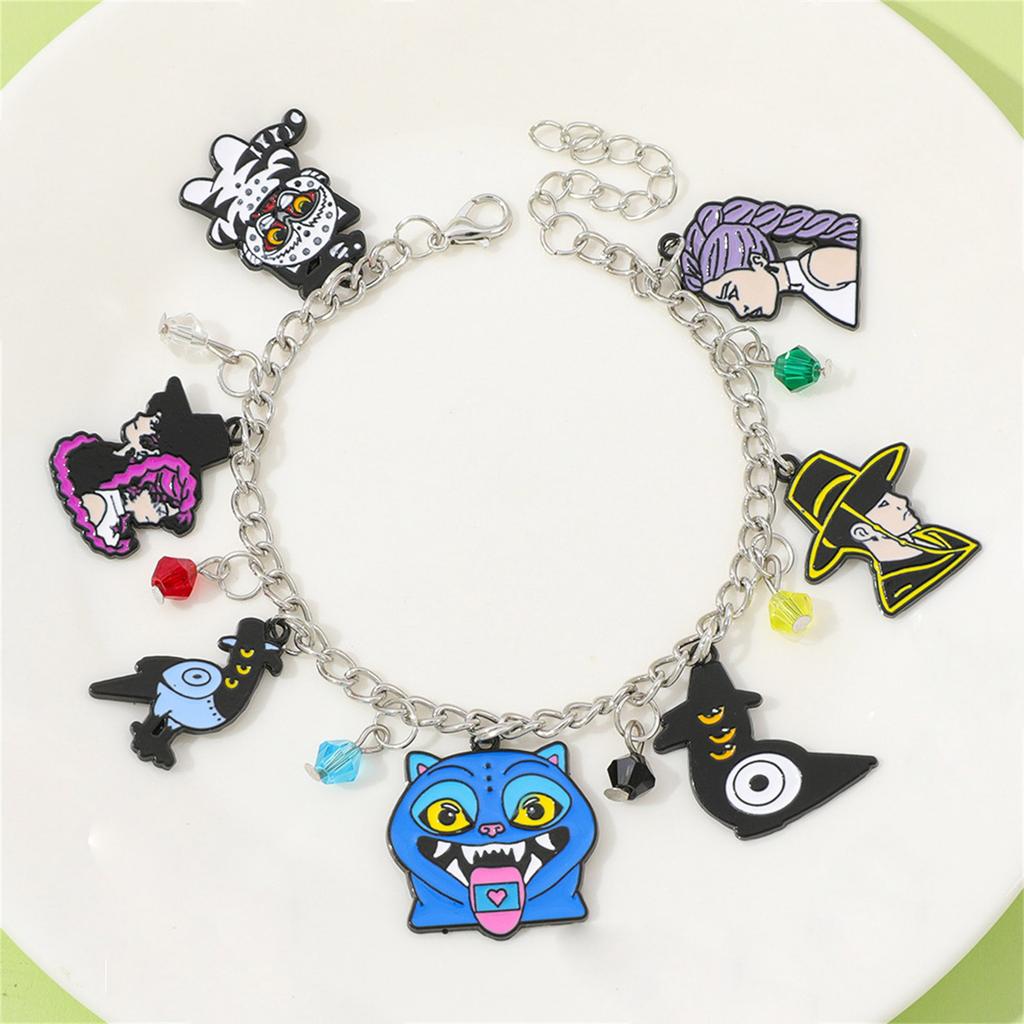 Cartoon Anime Fashion Bracelets, Girls' Fashionable Pendant Bracelets