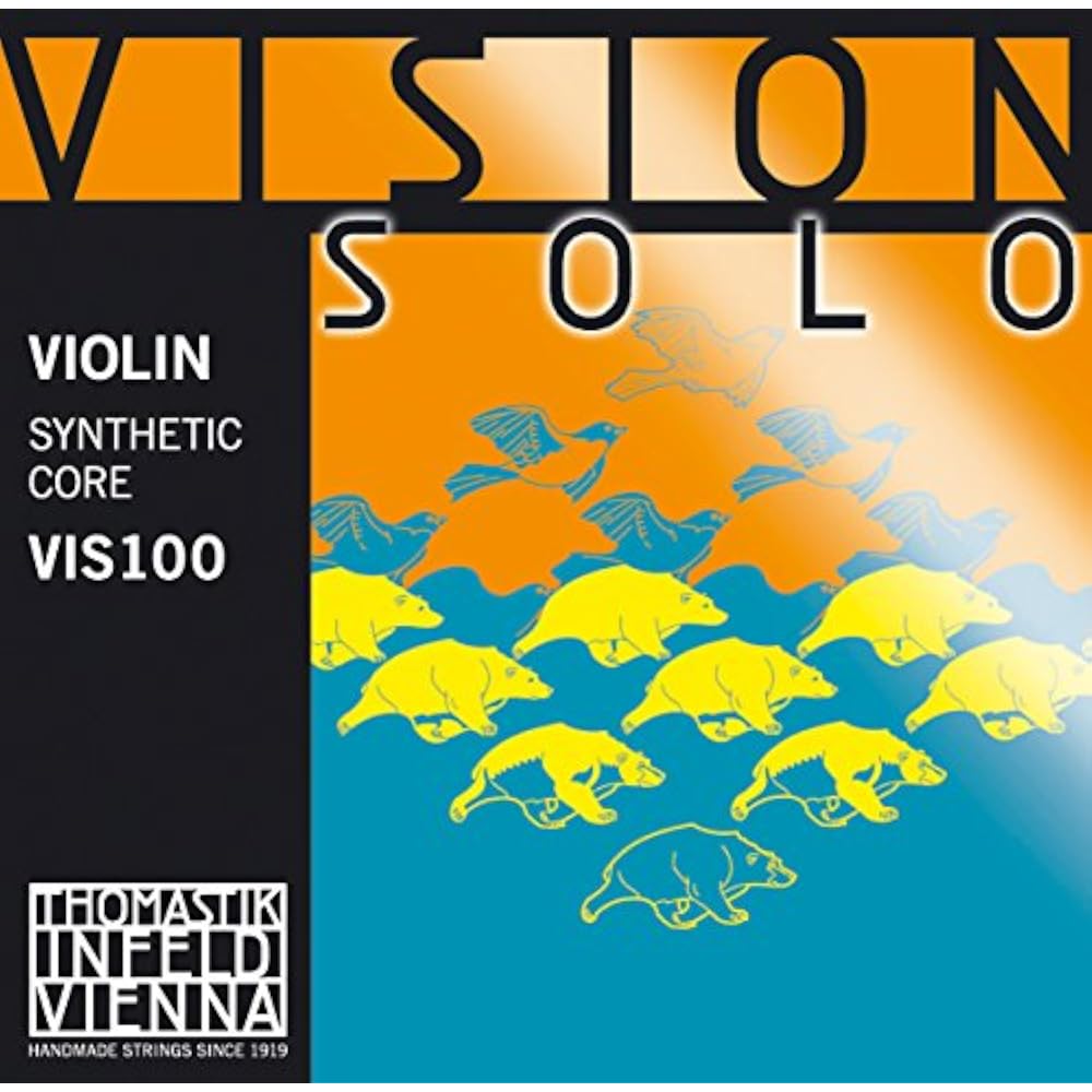 Vision solo VIS04 Vision solo violin string G line synthetic core 4/4 silver