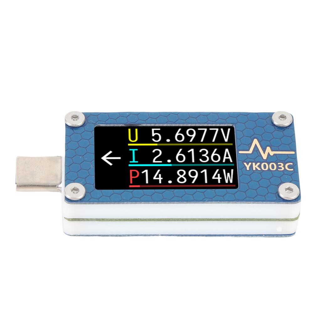 Type C Tester 0 24V Voltage Measurement Data Cable Detection Portable USB C Multimeter