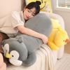 50/70/90cm Neu Hochwertig Cartoon Tier Plüschkissen Hände Warm Baumwolle Weich Pinguin Ente Plüschtier Geburtstagsgeschenk