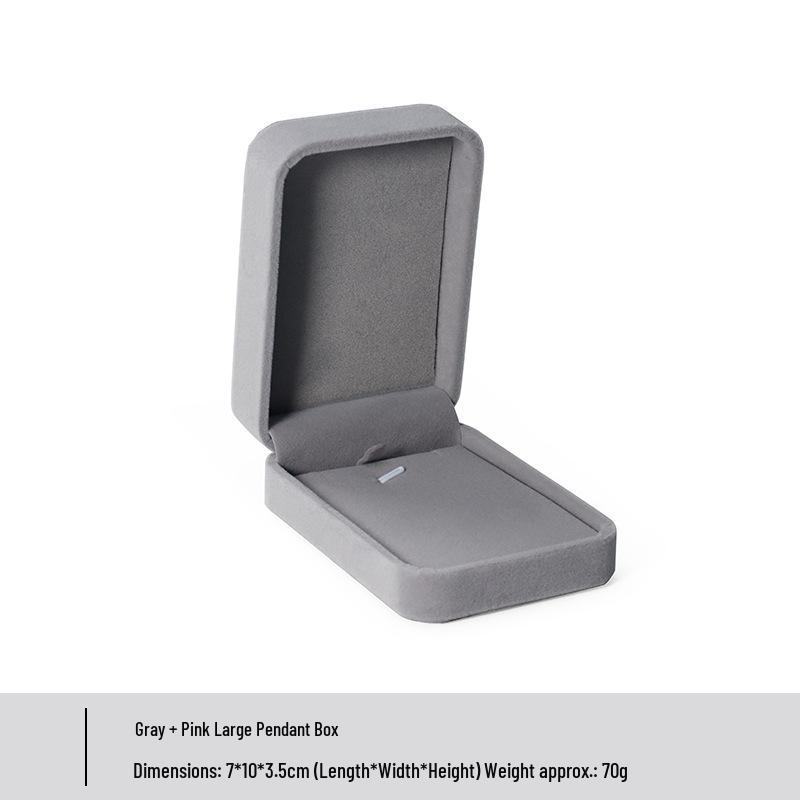 Velvet Jewelry Box for Rings, Necklaces, Earrings, Pendants, and Bracelets
