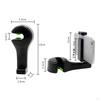 2 in 1 Car Headrest Hidden Hook Gadget Phone Holder Bracket, Interior Accessories Foldble Storage
