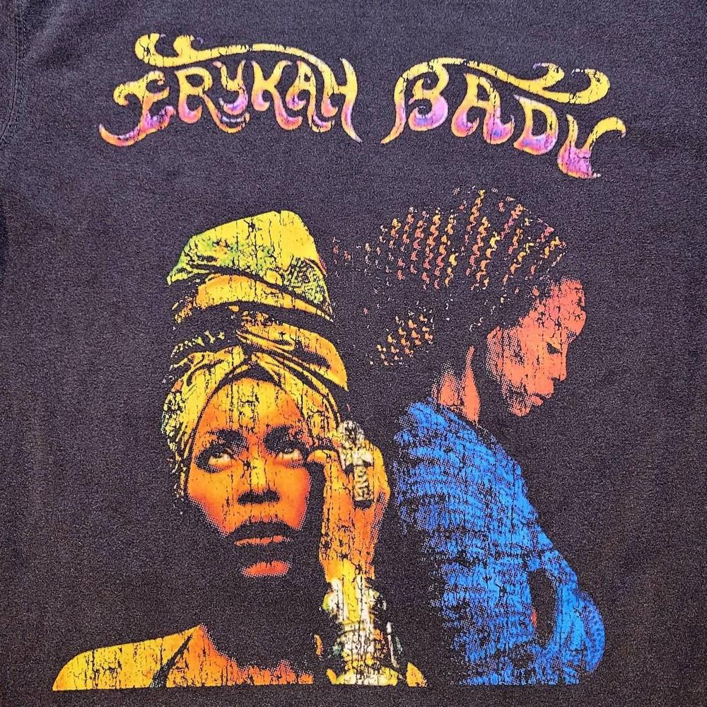 

Erykah Badu Gift For Friends Black T-Shirt Cotton All Size Unisex T-Shirt XXXXL
