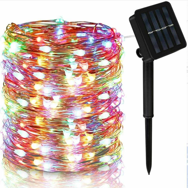 Bright And Energy-efficient Solar Fairy Lights For Outdoor Parties