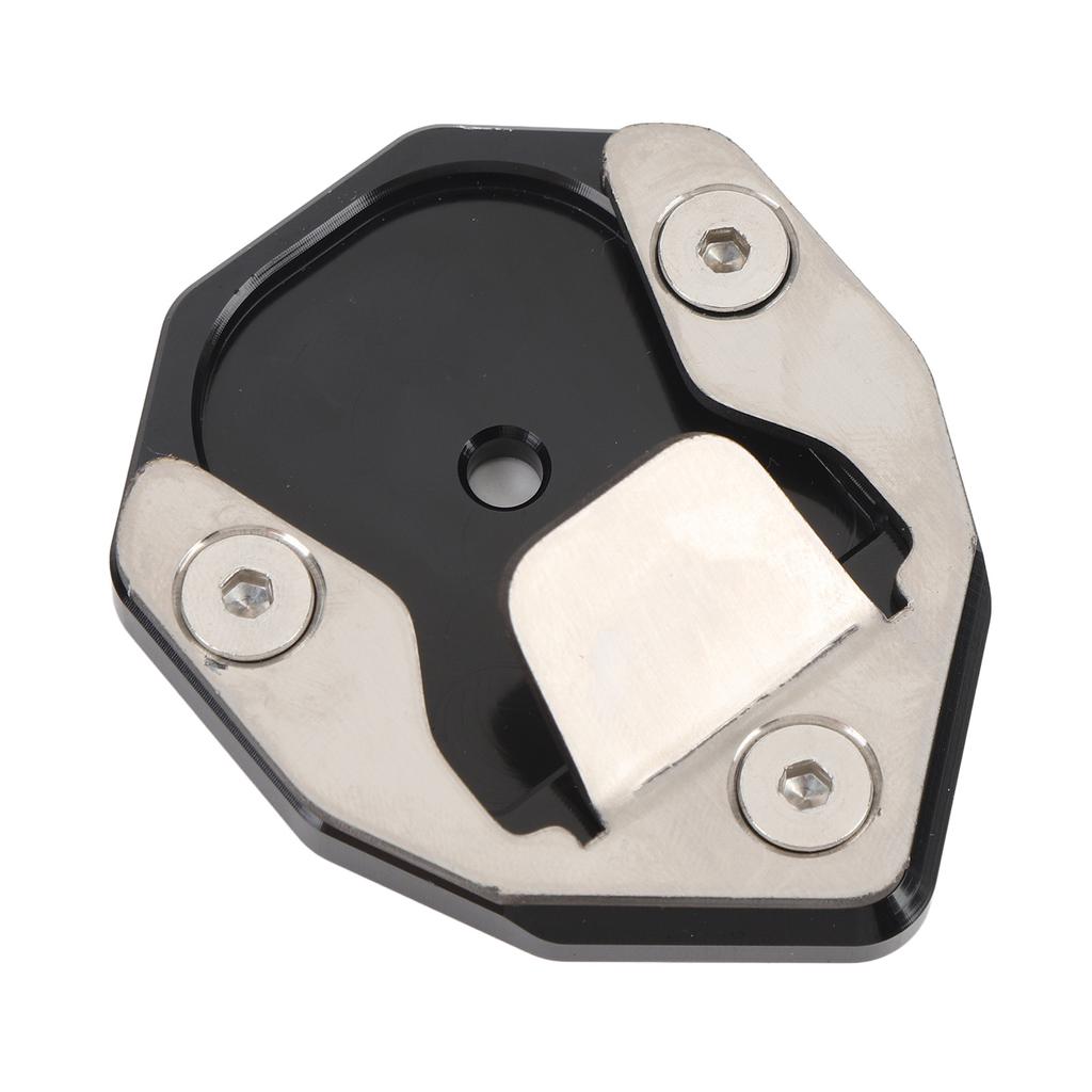Motorcycle Kickstand Pad Aluminum Alloy Motorcycle Kickstand Foot Side Stand Extension Plate for Himalayan SCRAM 411