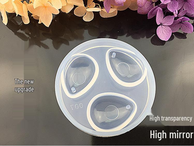 Water Drop Gem Mold for DIY Epoxy Resin and Baby Hair Pendants