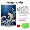 5D DIY Perlenkunst-Set Koi-Fisch-Thema Dekoration. Wanddekoration Wohnzimmer