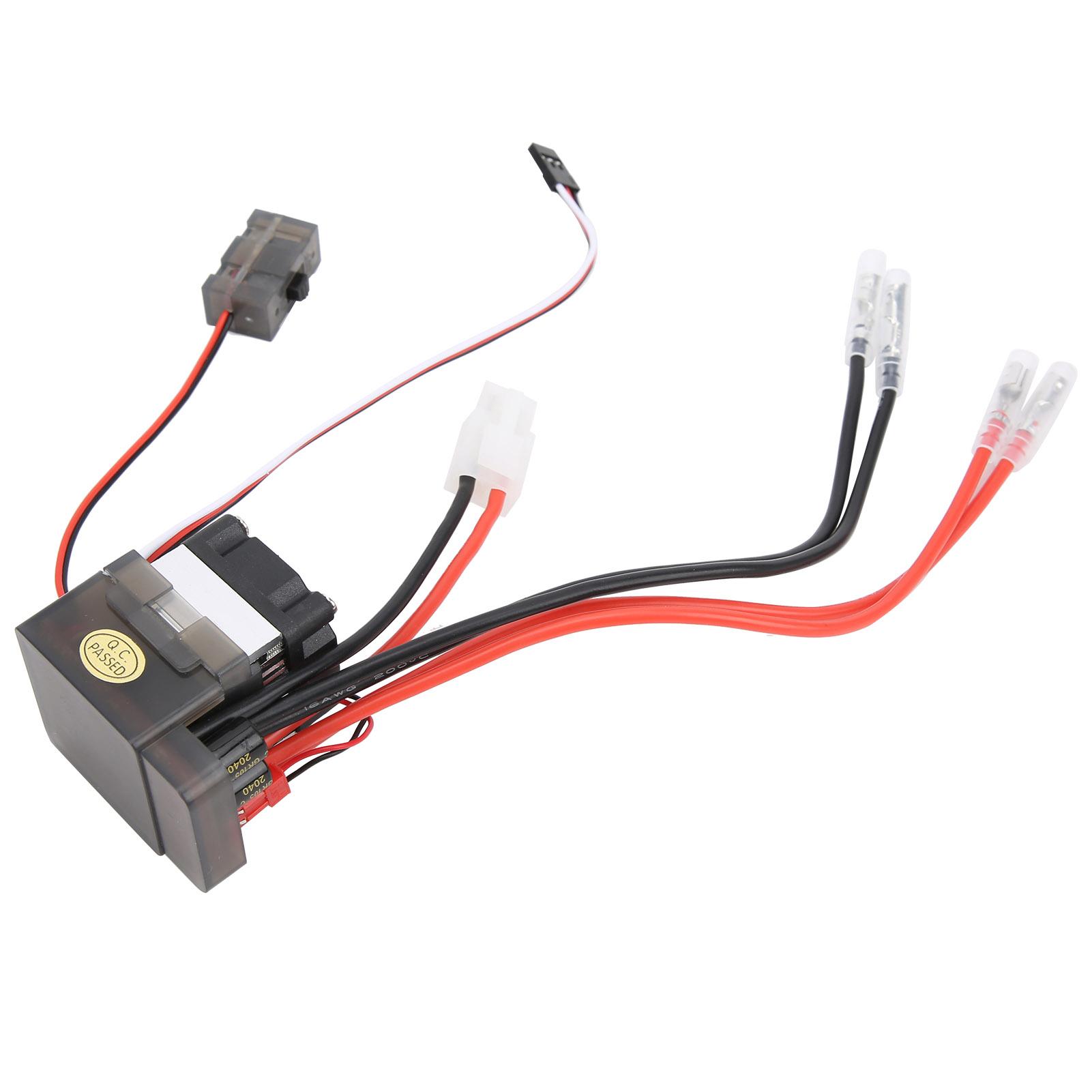 

7.216V 320A Високовольтний Двосторонній Щітковий ESC для RC Автомобіля Моделі Корабля RC Аксесуар