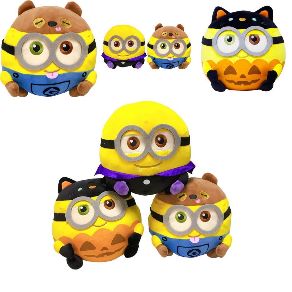 Cute Despicable Me Cartoon Character Plush Toy Minions Halloween Dress Up
