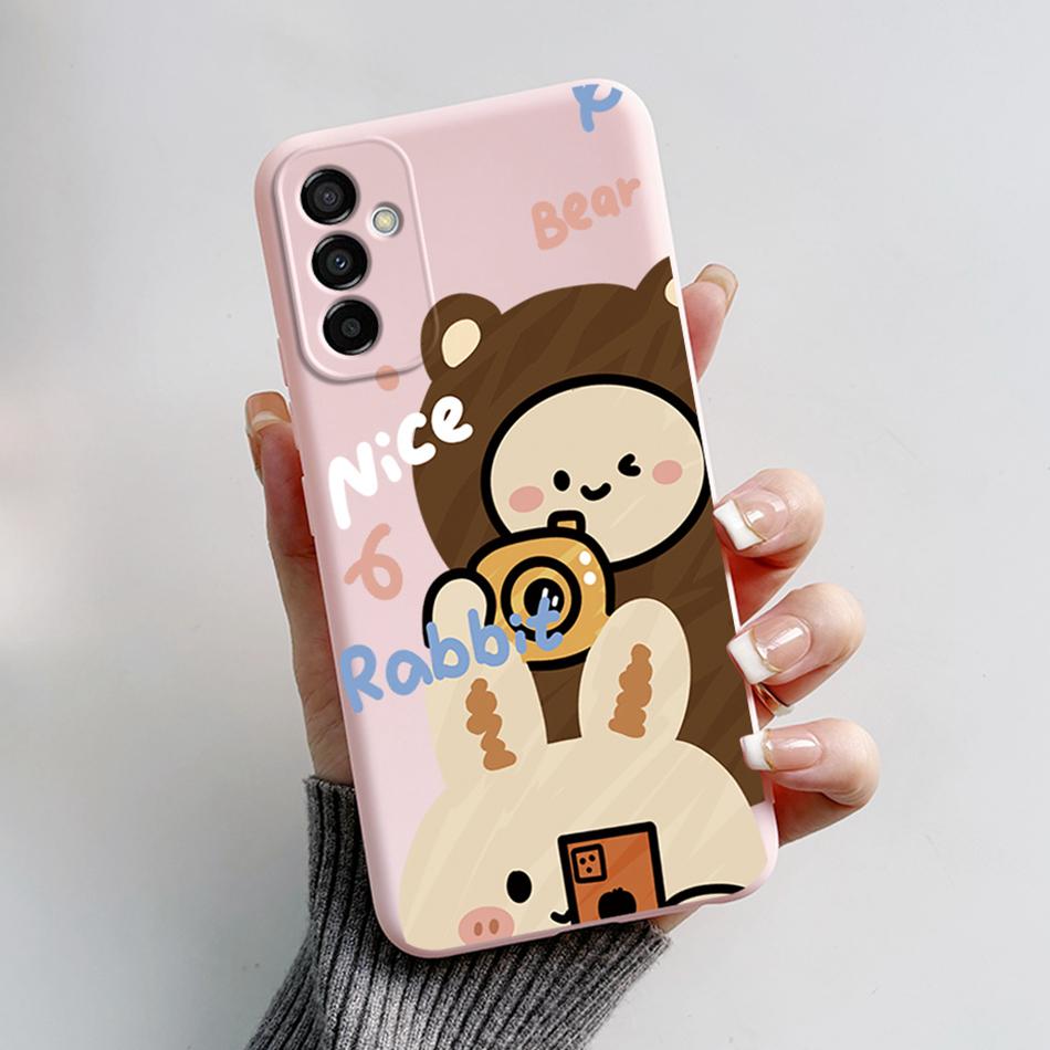 For Samsung Galaxy M52 5G Case Galaxy M23 Astronaut Soft Silicone Phone Cases For Samsung M52 M23 5G Cover M52 5G Fundas Bumper