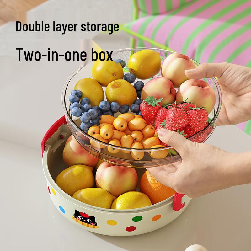 Junshiqi DH Dopamine Draining Fruit & Snack Plate 1