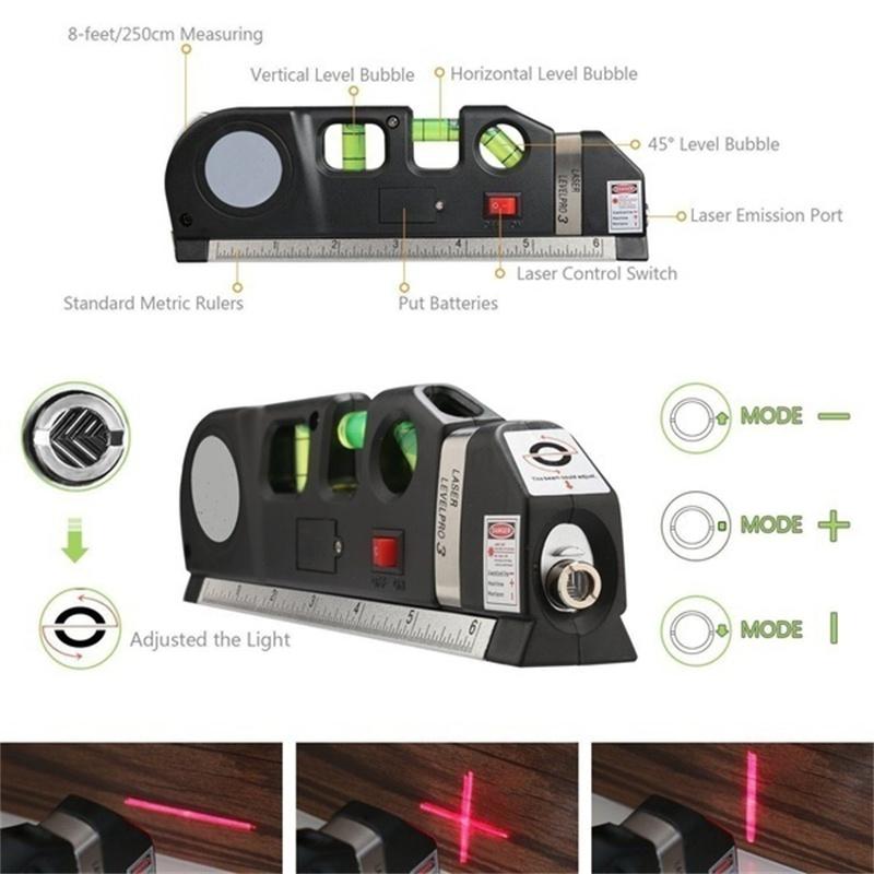 Víceúčelová laserová nivelační sada Standardní křížový laserový nivelační přístroj Vysoce přesný laserový nivelační přístroj Paprskový nástroj Vertikální laserový nivelační přístroj Lineární nástroj