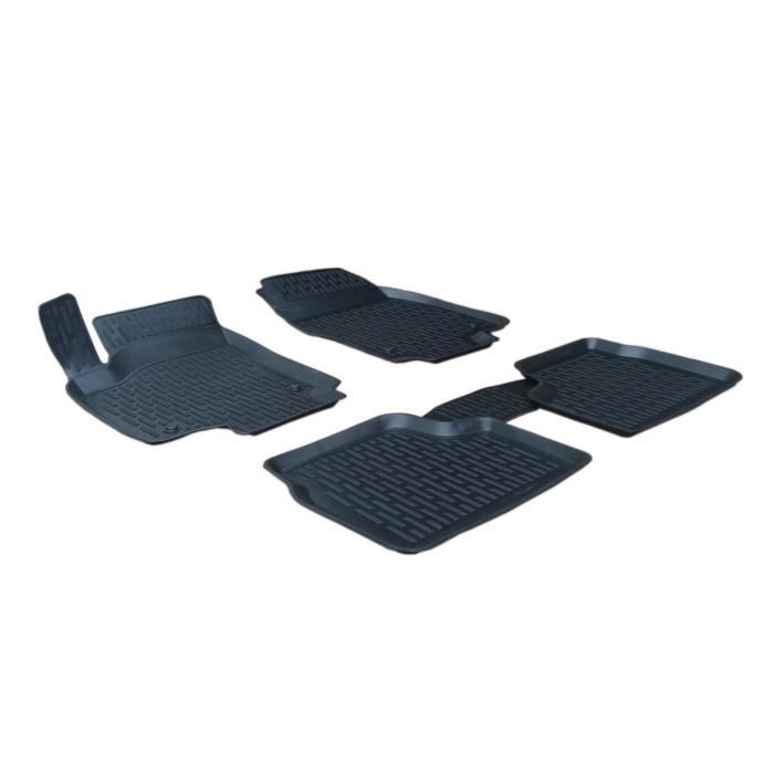 Tapis De Sol 3D - SCOUTT - Opel Zafira B - Caoutchouc Premium - Noir - Sur Mesure 2006-2011