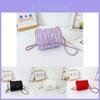 Modern Mini Heart Shaped Chain Shoulder Bag For Kids Stylish Pu Leather Handbag