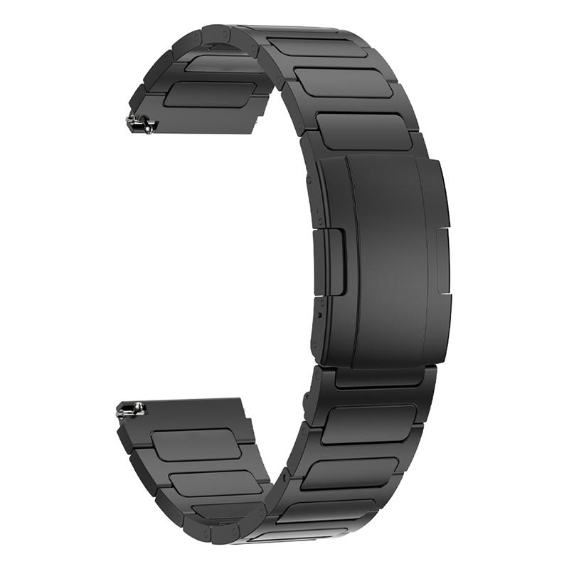 

Titanium Alloy Wristband for Huawei Watch 4/Watch 4 Pro,Tortoise Buckle 22mm Watch Strap Bracelet Black
