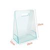 Modern Acrylic Handheld Flower Box Transparent with Handles Tote Bags Decorative Vase Reusable Handbag For Bridesmaid Wedding