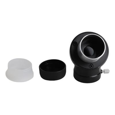 1.25inch 45 Degree Diagonal Prism Round Angle 1.25inch Diagonal Prism with Dust Covers for Astronomical Observations