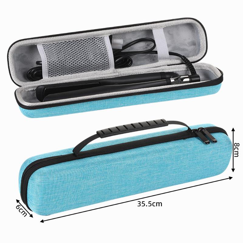 Tragbare Eva Haarglätter Aufbewahrungstasche Lockenstab Haarwickler Aufbewahrungstasche Wasserdichte Tragetasche Organizer Haarpflegegeräte