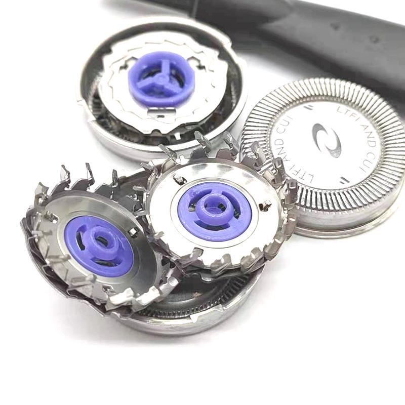 3 peças HQ4 Substituir Lâminas de Barbear Cabeças para Philips Série HQ56 HQ55 HQ302 HQ442 HQ300 HQ6 HQ916 HQ44 HQ443 HQ444 HQ3405 Cabeça de Barbeador