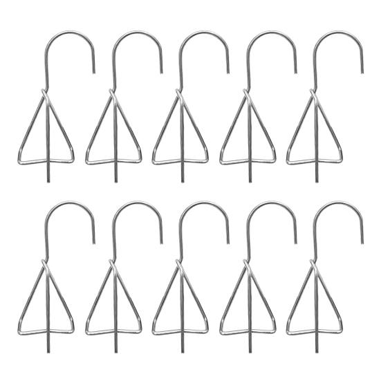 Terracotta Plant Pot Hangers Flowerpot Hooks for Clay Pots Stainless Steel Terracotta Pot Holder Plant Hanger for Fence Wall Outdoor Indoor Decor