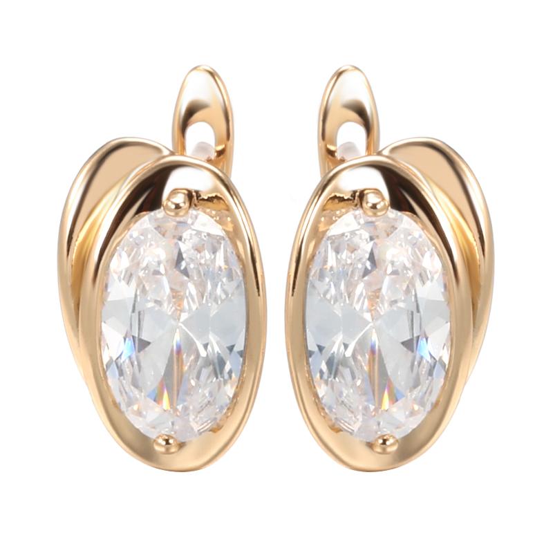 

Розкішні червоні сережки-краплі з натурального циркону для жінок, кольору рожевого золота, модні великі сережки, вишукані весільні прикраси для нареченої