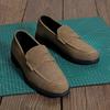 Summer 2025 New Loafers Men's Business British Casual Leather Shoes One-pedal Lazy Single Shoes 8254-M